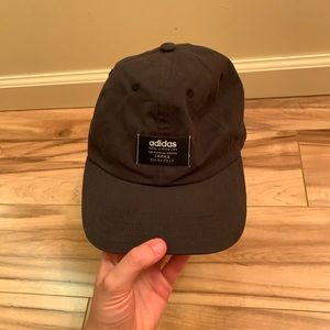 Black Adidas hat adjustable strap